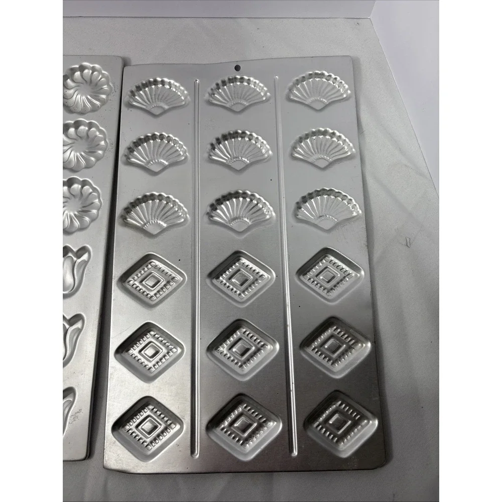 Vintage Wilton Cookie Maker Molds‎ Barcelona English Swedish Venetian Viennese